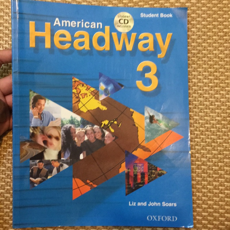 二手 英語會話用書 American Headway 3 附光碟