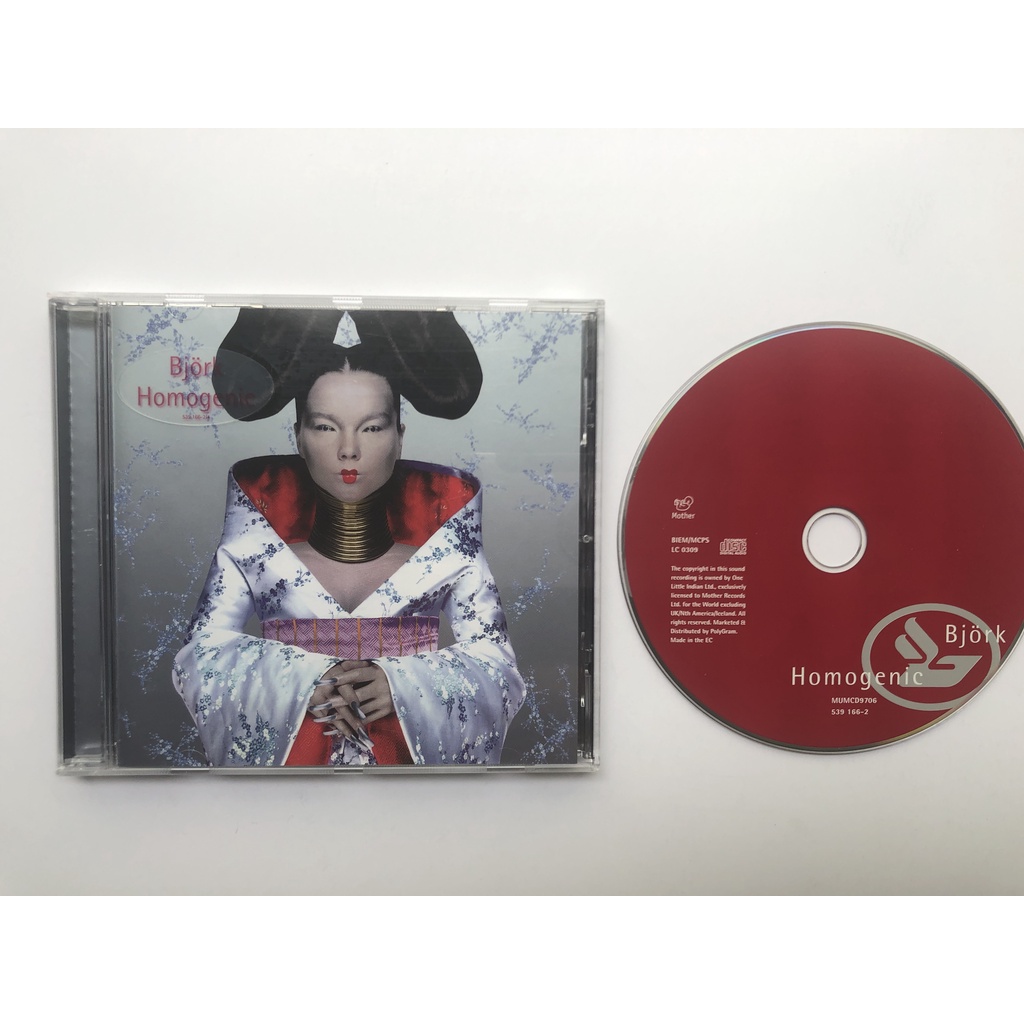 碧玉 BJORK Björk – Homogenic(CD 歐盤)
