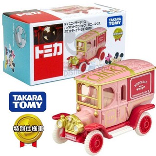 『 單位日貨 』日本正版 TOMY TOMICA 多美 迪士尼 米妮 特別仕樣車 巧克力車 合金 小車 收藏