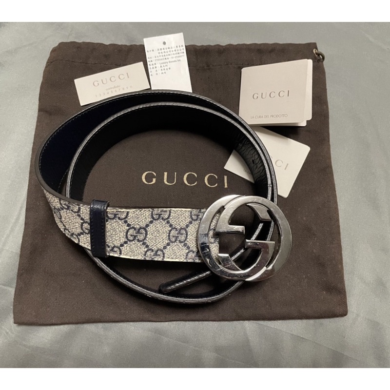 二手 GUCCI 皮帶 外觀如圖 可附專櫃購買發票