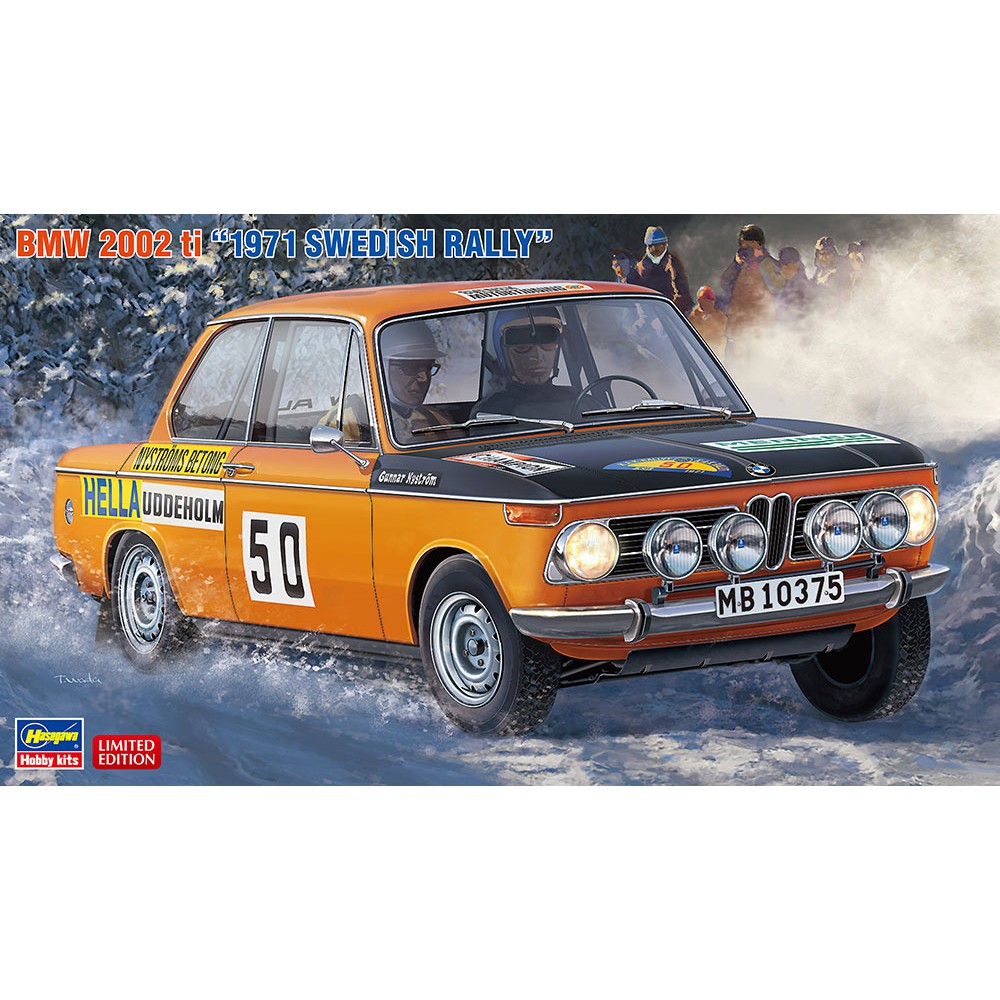 長谷川  1/24  BMW 2002ti `1971 Swedish Rally  20381