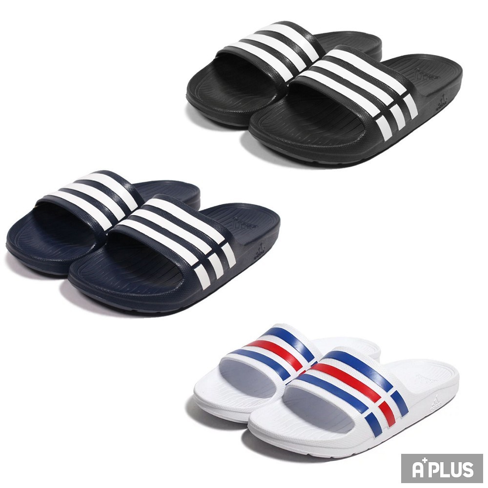 ADIDAS 男女 拖鞋 DURAMO SLIDE 防水 三色 - G15890 / G15892 / U43664