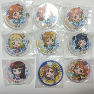 LoveLive!Sunshine!! 正版 小徽章 Aqours 水團 壓克力 徽章