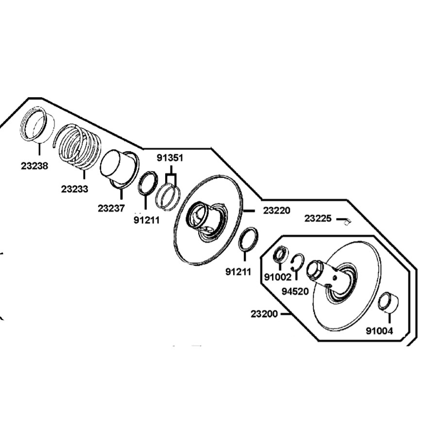 {勘}光陽原廠 KRV 180 開閉盤 總成 大彈簧 油封 O環 軸環 套筒