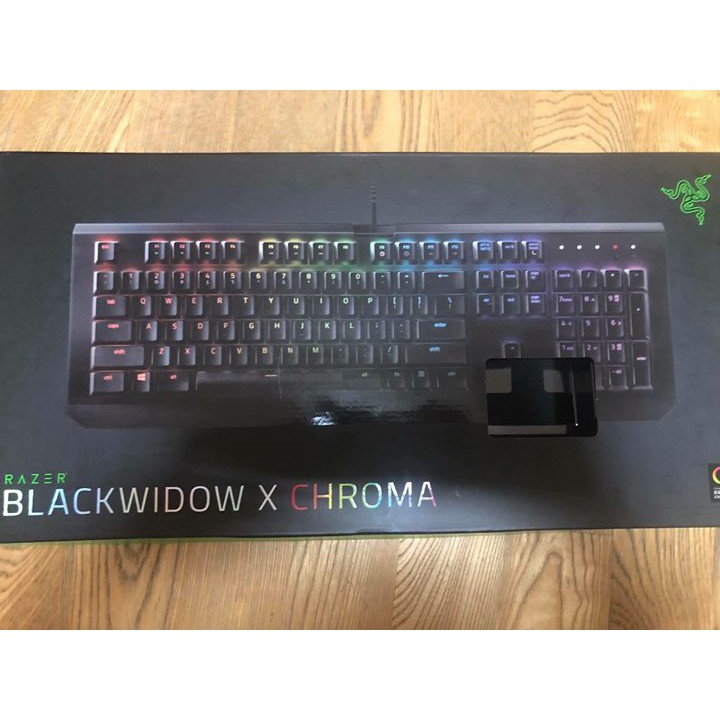 Razer BlackWidow X Chroma RGB 英文綠軸