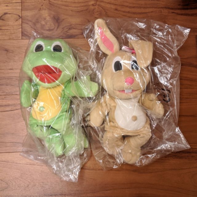 寰宇迪士尼World Family Froggy &amp; Bunny 手偶