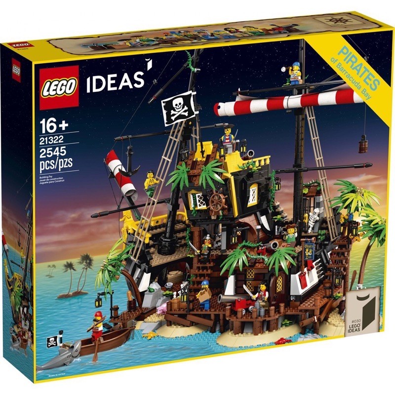 ［宅配免運］［現貨］LEGO 21322 ideas Pirates of Barracuda Bay