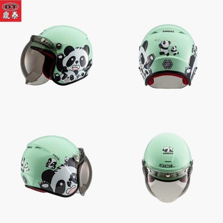 DT安全帽 SOL SO-9K SO9K 安全帽 胖達 綠/白 半罩 3/4罩 兒童帽 安全帽