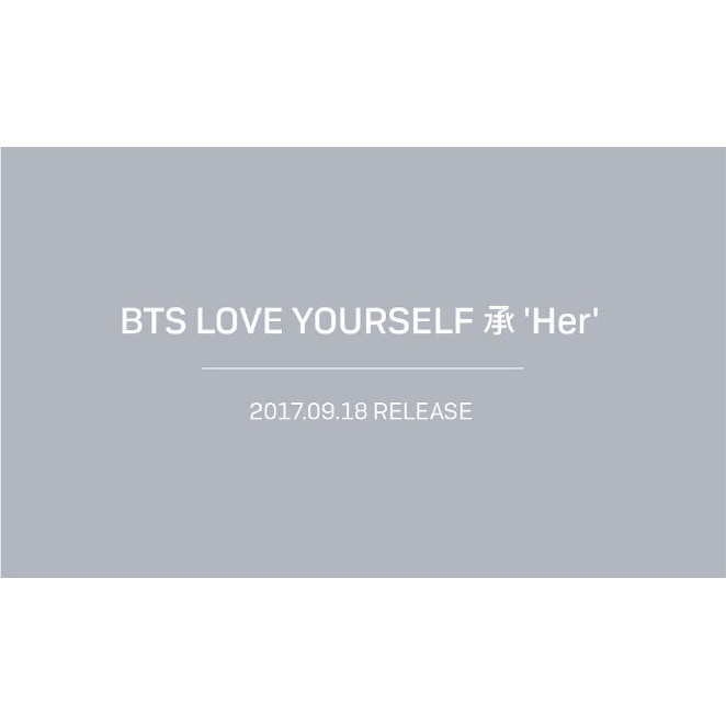 BTS LOVE YOURSELF 承'Her' 最新專輯代購