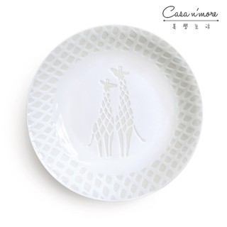 日本 Natural69 波佐見燒 ZUPA White系列 甜點盤 陶瓷盤 菜盤 圓盤 深盤 15cm 長頸鹿 日本製