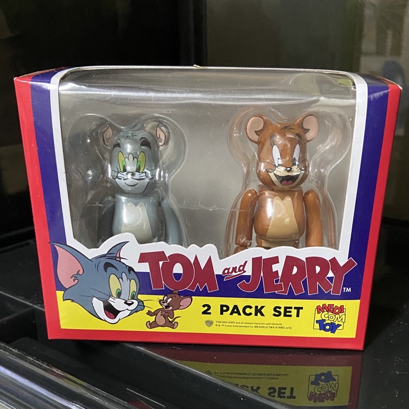 全新 現貨 BE@RBRICK TOM &amp; JERRY 100% 湯姆貓與傑利鼠 BEARBRICK 庫柏力克熊