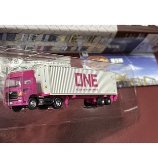 《100趴模型店》 n規 1/150 tomytec one 貨櫃車 拖車 全新如圖