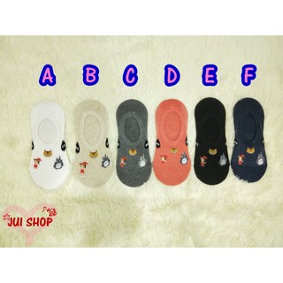 韓國🇰🇷襪子🧦 龍貓隱形襪 船型襪 後腳跟加止滑