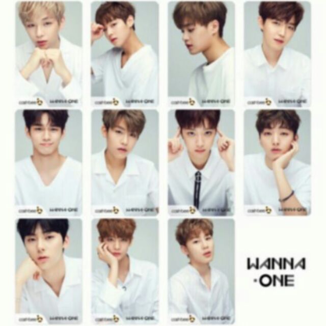 wanna one 交通卡代購 cashbee