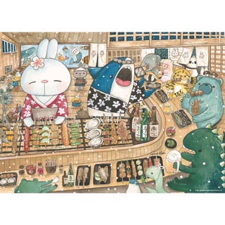 臺灣拼圖（台旺）/520片/ Mini Han 兔兔 居酒屋