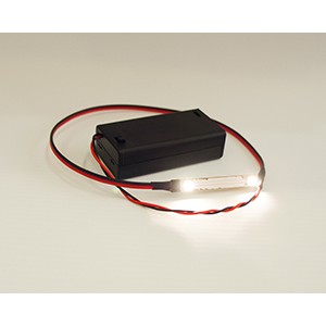 【袖珍屋】3V電池盒LED照明條(2燈) (E0203A0017)
