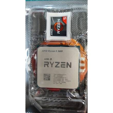 AMD Ryzen 5 3600附贈原廠風扇