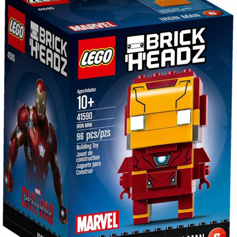 iron man brickheadz