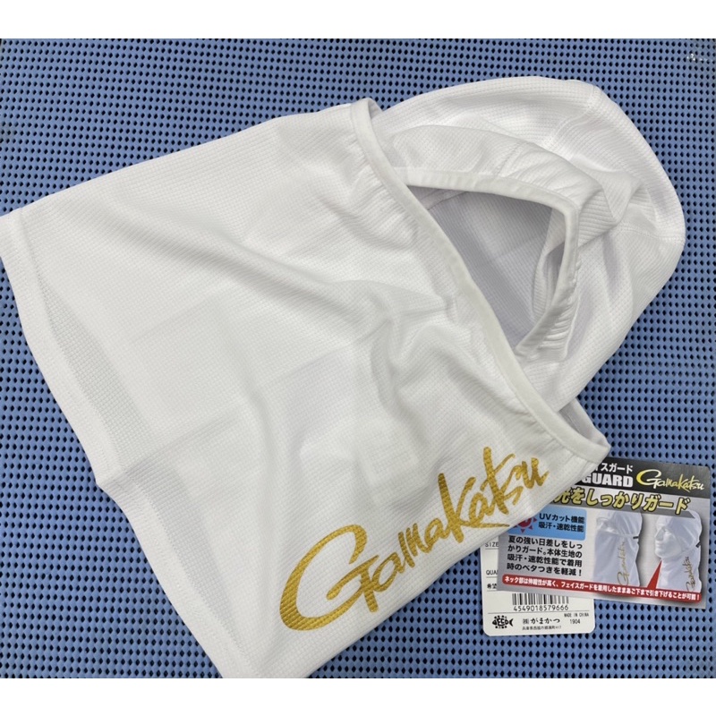 「民辰商行」 GAMAKATSU GM-2496 防曬 抗UV 面罩頭巾 全罩式 頭巾
