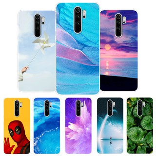 REDMI XIAOMI 適用於小米紅米 Note 8 Pro 軟 TPU 矽膠手機殼小米紅米 Note 8 Pro 彩