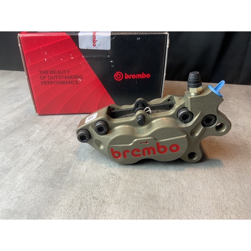 『YX』BREMBO brembo CNC 對四卡鉗 對四 硬陽色 勁戰/六代/水冷BWS/JETS/JETSL/KRV