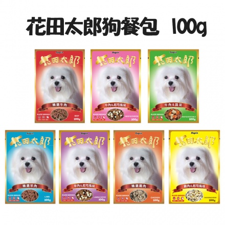 &lt;奶油貓咪🥞&gt;花田太郎 Dogsin 愛犬餐包100g 花田 太郎 狗罐頭 狗餐包 狗食 犬食 狗狗餐包