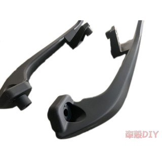 附發票-車殼玩家=新勁戰3代,三代,2代,二代-4C6,1MS-正臺灣製,分離式後架,後扶手,消光黑色
