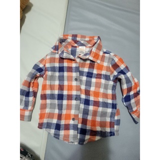 Gymboree 嬰幼兒格子襯衫18～24個月