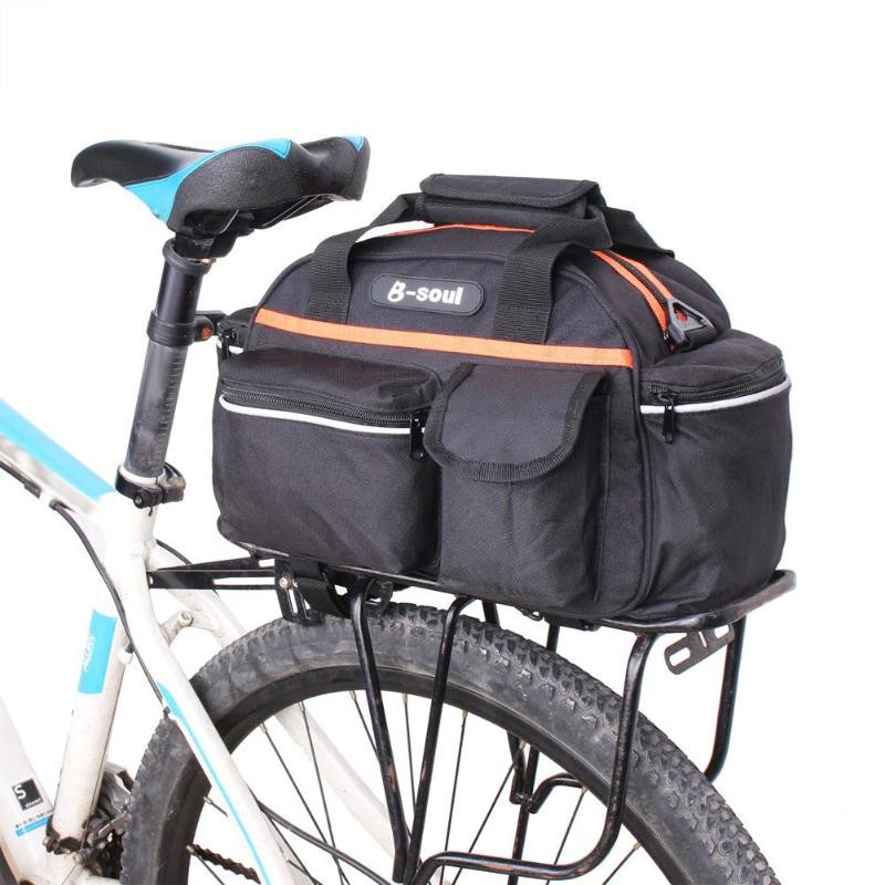 15昇自行車防水後座包登山車旅行可手提行李袋腳踏車後包騎行收納袋腳踏車配件
