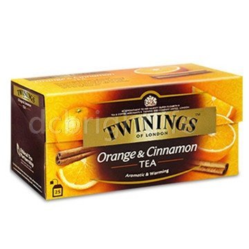 TWININGS 唐寧茶 香橙肉桂茶(2g*25入)/盒(效期2024/9/15)