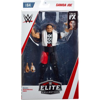 ☆阿Su倉庫☆WWE摔角 Samoa Joe Elite 64 Figure 毀滅者最新精華版人偶附偶衣及配件 熱賣中