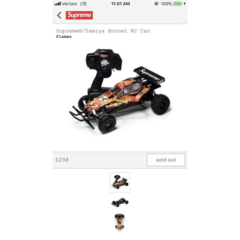 supreme rc car