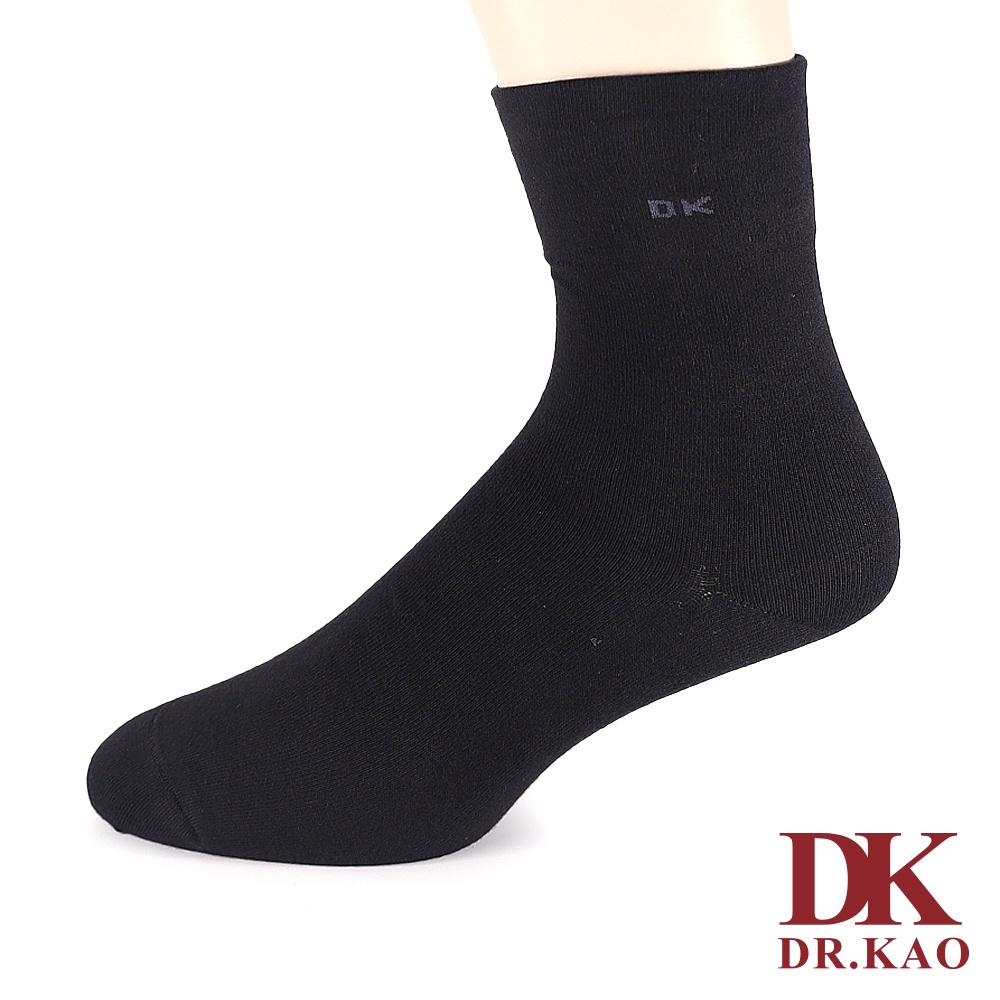【DK 高博士】奈米抗菌無束縛紳士襪 A0104-90 黑色