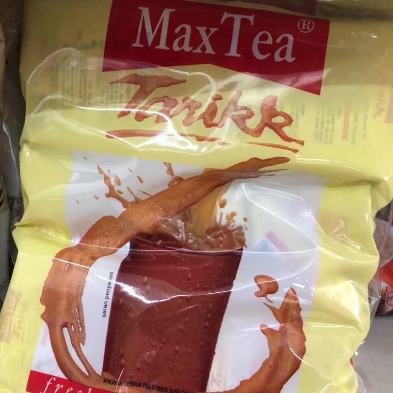 Max Tea milk tea 印尼拉奶茶 、茶味濃郁比較不膩
