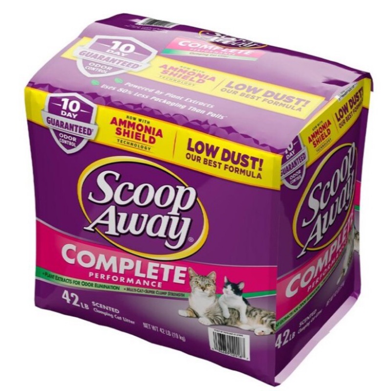 ☀️菲菲代購☀️ Scoop Away 超凝結貓砂 19kg costco線上代購