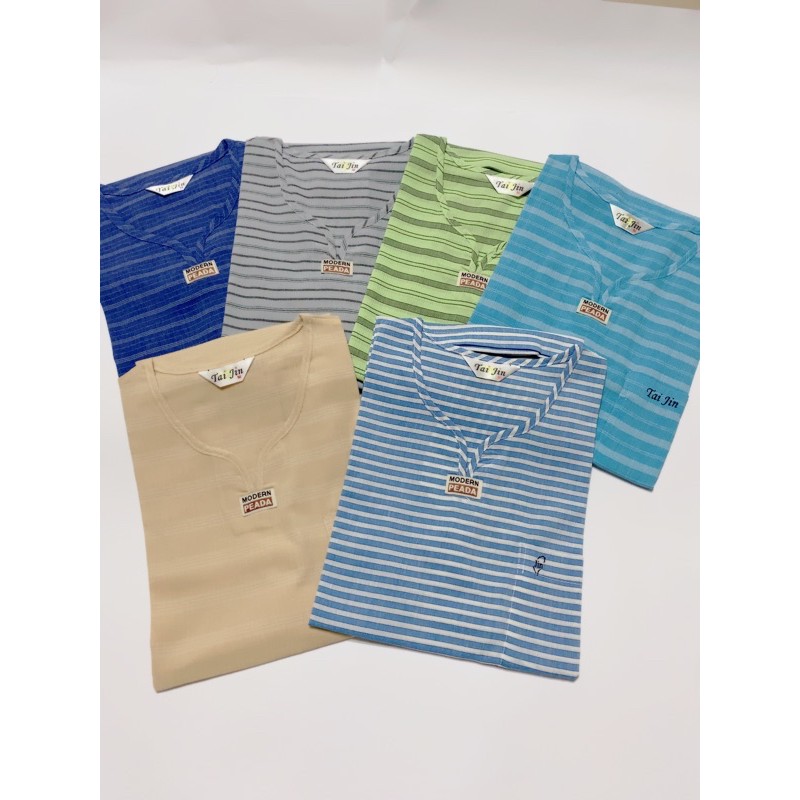 Tai Jin 台勁竹麻紗衫 保證台灣製造 MIT 夏日烈陽最佳涼爽服飾 汗衫 棉衫  涼感衣  V領 無領  舒適