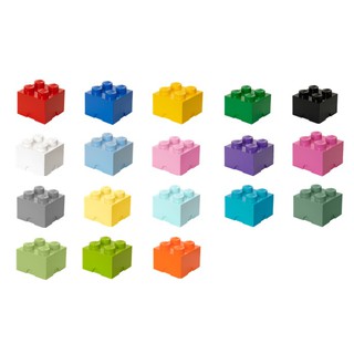 積樂磚家 LEGO 樂高 Storage Brick 2x2 上蓋式 收納盒 收納箱 儲存盒 可堆疊 大積木 4003