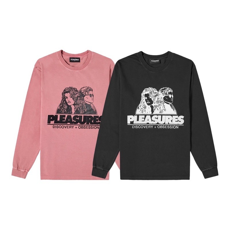 PLEASURES DISCOVERY HEAVY WEIGHT SHIRT L/S 兩色 長袖T恤  洛杉磯品牌