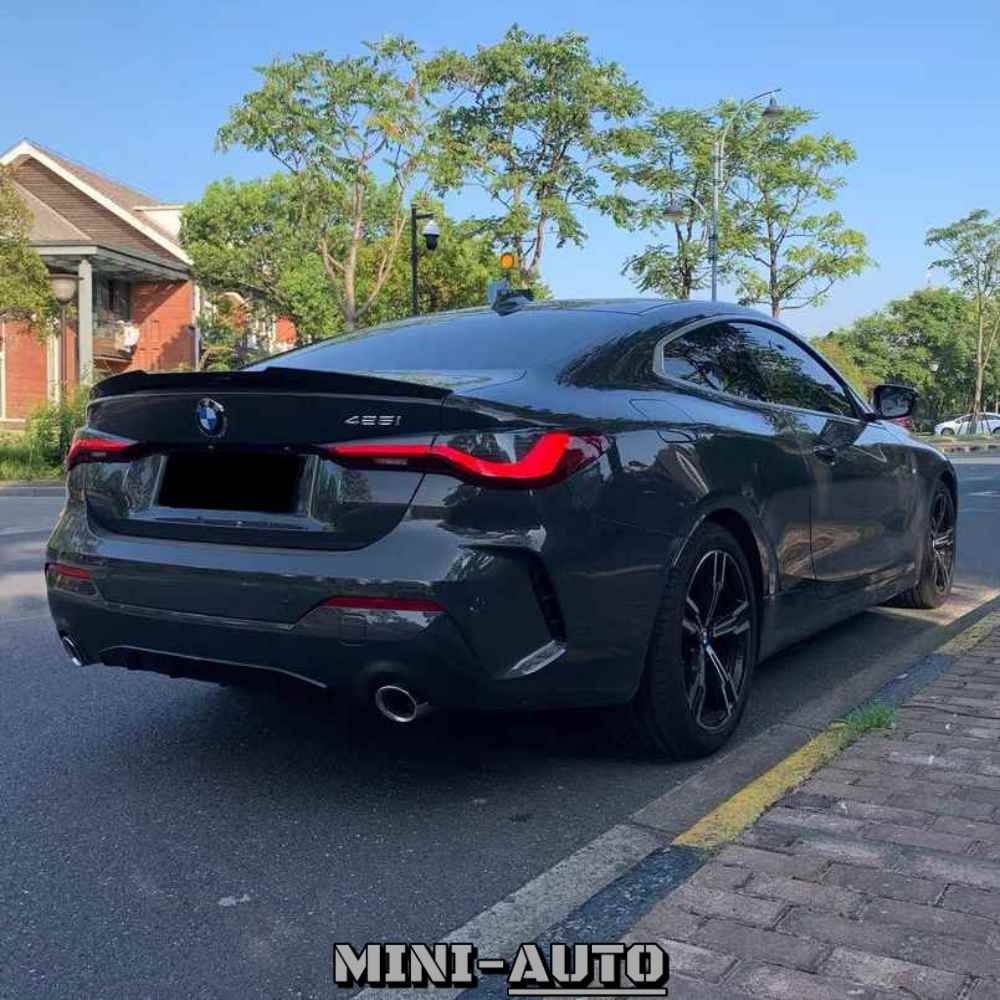 MINI-AUTO☑️ BMW 420i 430i M440i M4款 乾式碳纖維尾翼 壓尾套件 簡易改裝 G22 副廠