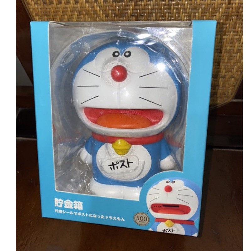 全新未拆 哆啦a夢 Doraemon 郵局 郵便局 存錢筒 貯金箱