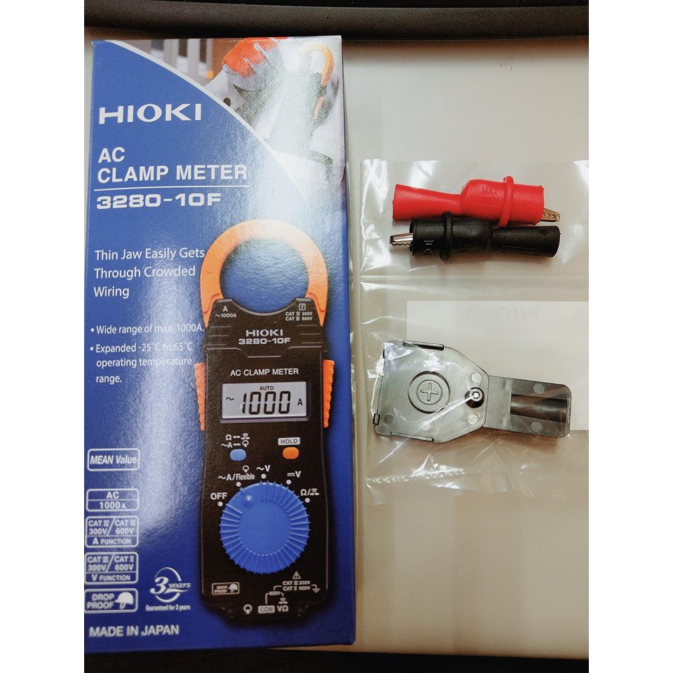 21年2月現貨HIOKI 3280-10F 勾表 電錶 送鱷魚夾跟原廠固定探棒背蓋一個 唐和公司貨保固三年  自動型鉤錶