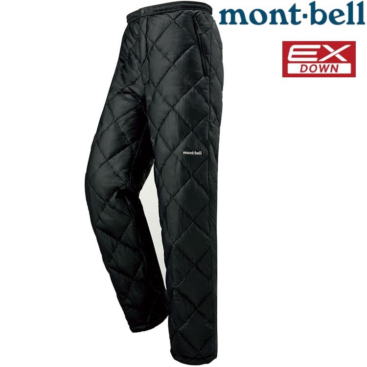 Mont-Bell Superior Down 男款保暖羽絨褲 1101471 BK 黑