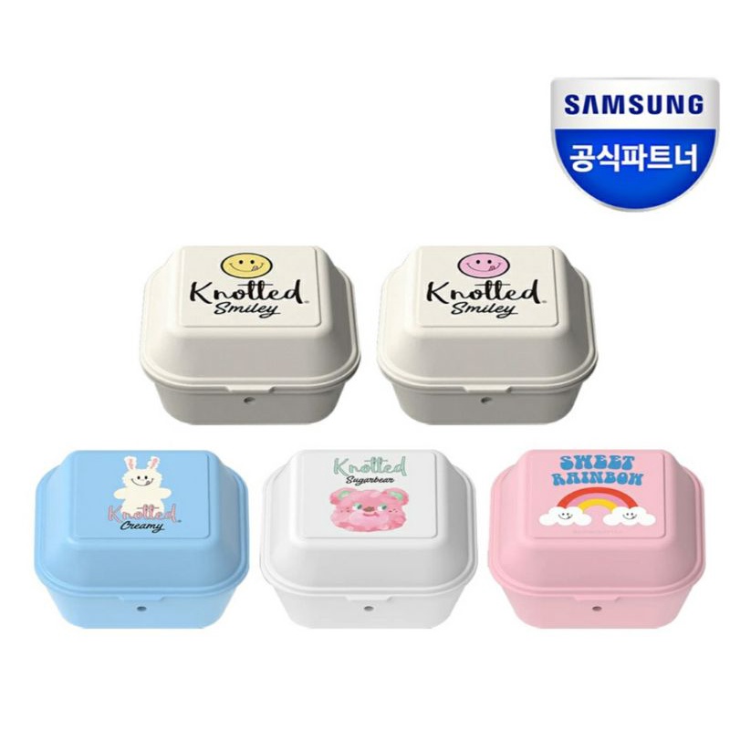 韓國代購 韓國三星正品 Samsung Galaxy Buds 2 Cafe Knotted 新款bear 耳機殼