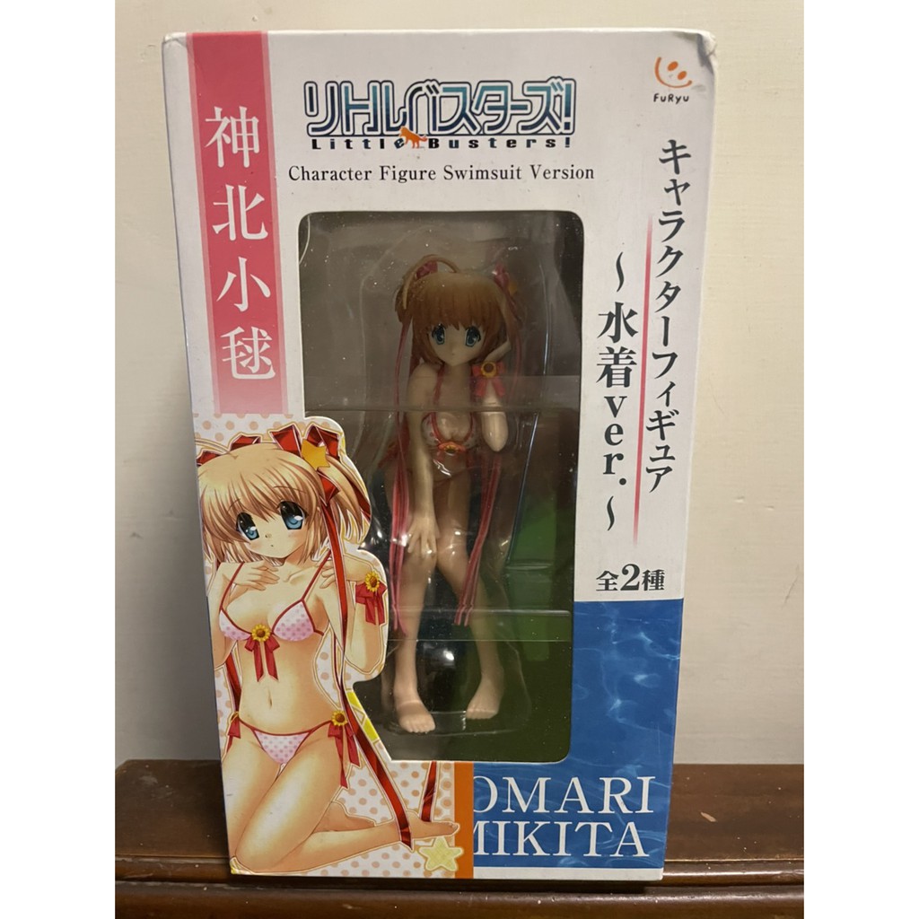 日版furyu 小小破壞者little Busters 神北小毬泳裝景品公仔 蝦皮購物
