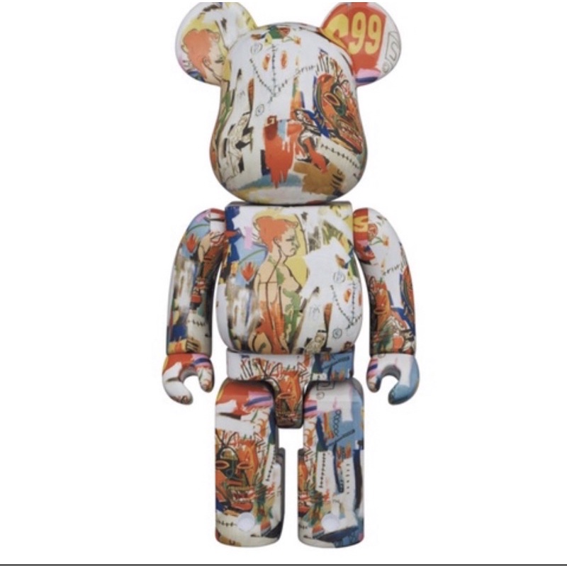 Be@rbrick Andy Warhol × BASQUIAT #4 巴安4代 400％ 全新未拆