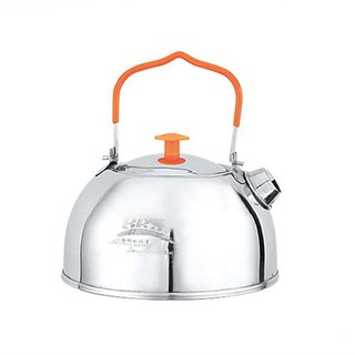 小型戶外燒水壺1.1L 食品級便攜不銹鋼茶壺 咖啡壺