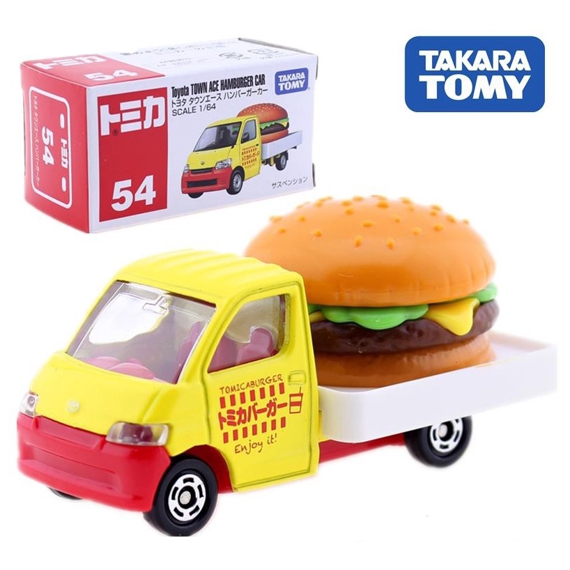 [a果子狸]  TOMICA 豐田漢堡車 NO.54 原價135 漢堡車