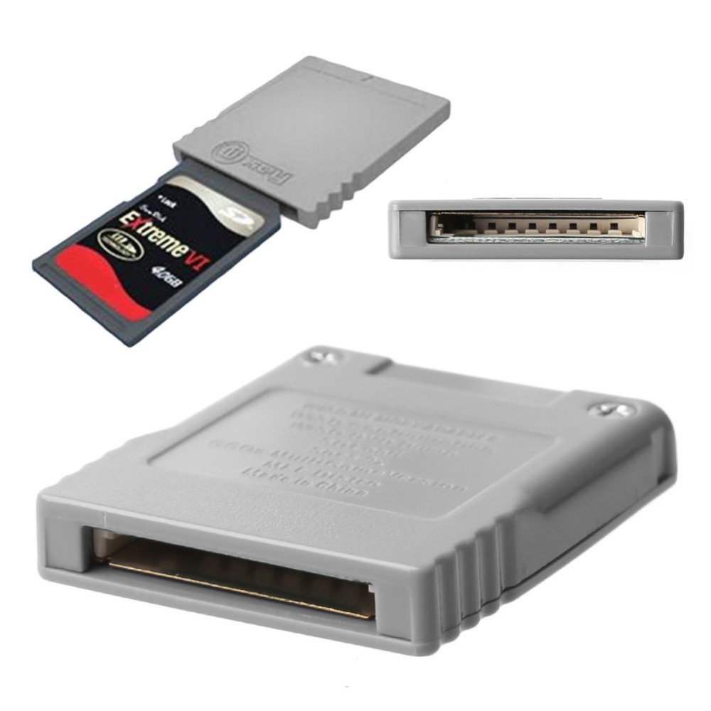 SD記憶卡讀卡器轉換器適配器，用於Nintendo Wii NG主機視頻遊戲