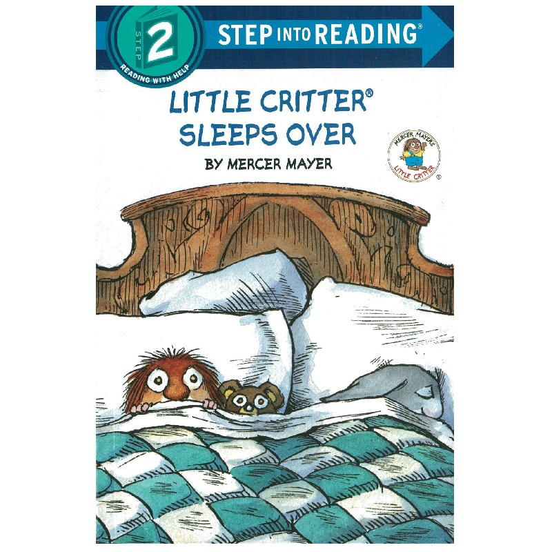 Step Into Reading Level 2: Little Critter Sleeps Over 兒童英文讀本