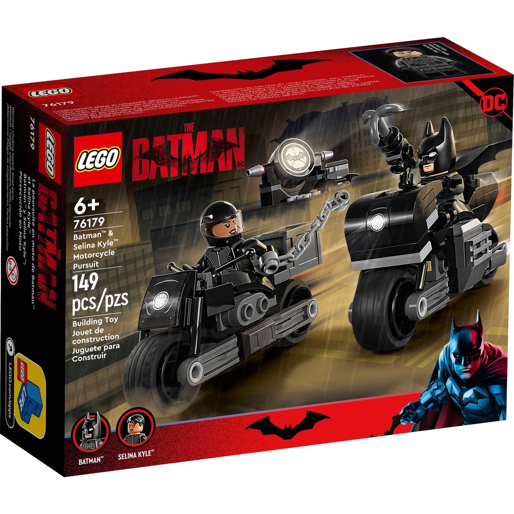 LEGO 樂高 76179 Batman &amp; Selina Kyle Motorcycle Pursui